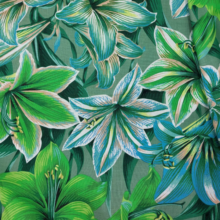 Tissu Kaffe Fassett lys verts – Coton Philip Jacobs | Patchwork