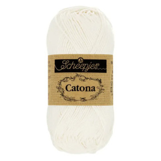 Scheepjes Catona 50g - blanc mariée (105)