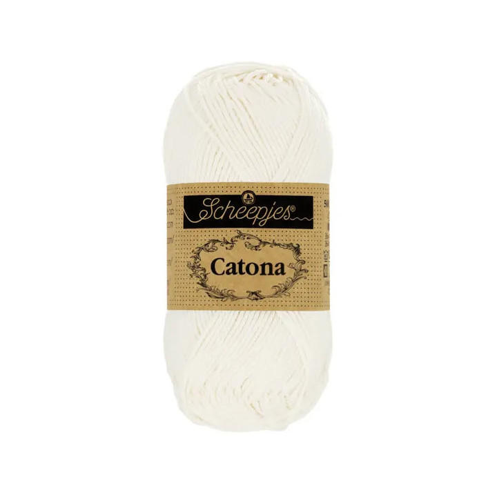 Scheepjes Catona 50g - blanc mariée (105)