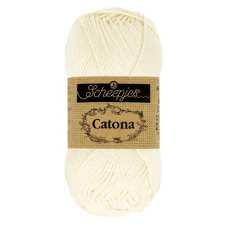 Scheepjes Catona 50g - blanc ivoire (130)