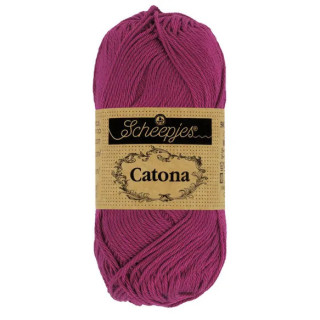 Scheepjes Catona 50g - pourpre (128)