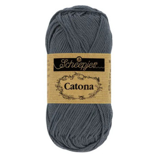 Scheepjes Catona 50g - gris charbon (393)