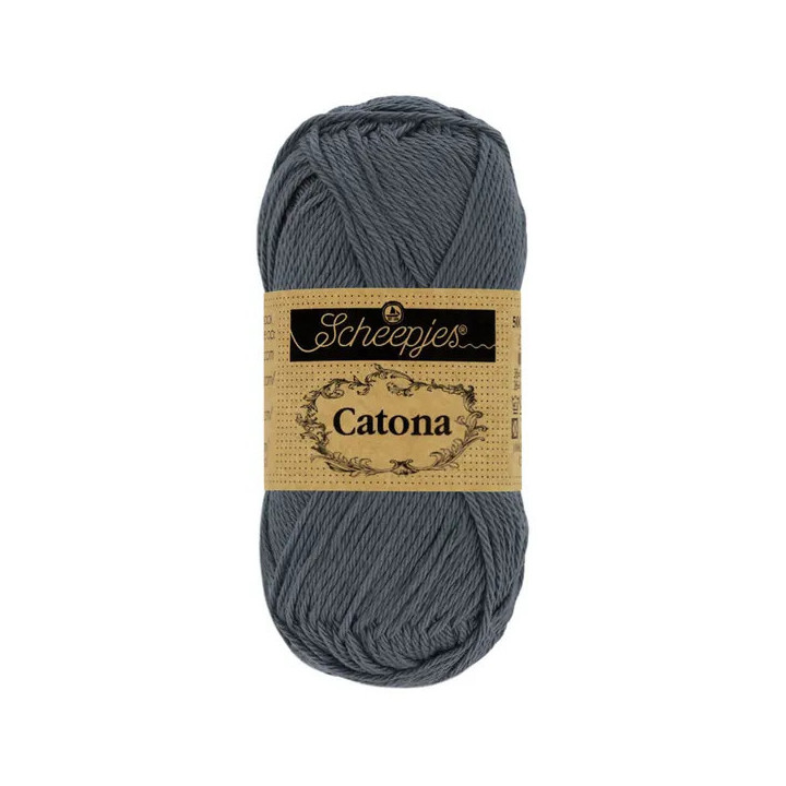 Scheepjes Catona 50g - gris charbon (393)