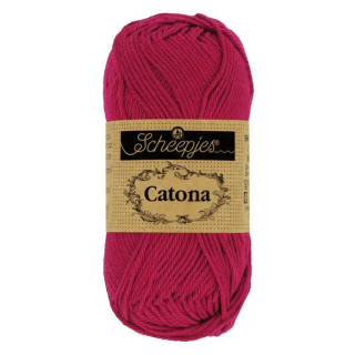 Scheepjes Catona 50g - rouge écarlate (192)