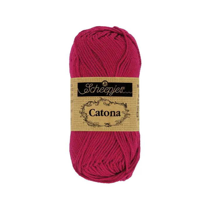 Scheepjes Catona 50g - rouge écarlate (192)