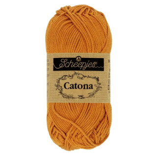 Scheepjes Catona 50g - gingembre doré (383)