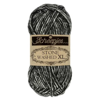 Scheepjes Stone Washed XL 50g - onyx noir (843)
