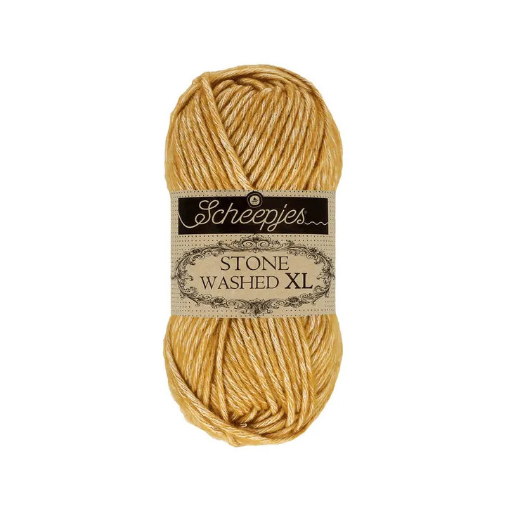 Scheepjes Stone Washed XL 50g - jaspe jaune (849)