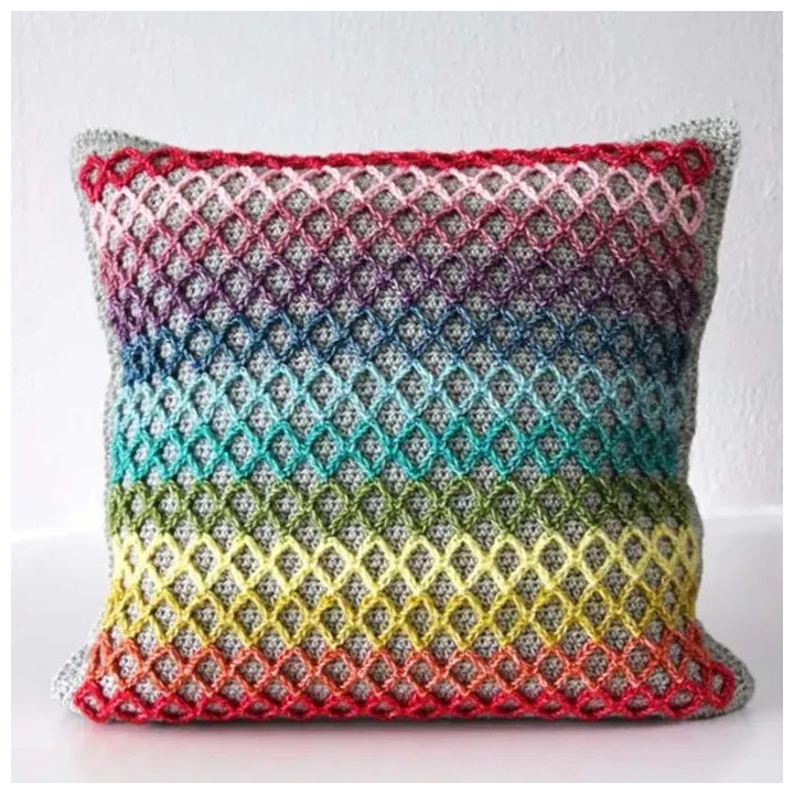 Coussin en Stone Washed XL