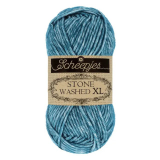 Scheepjes Stone Washed XL 50g - bleu pétrole (845)