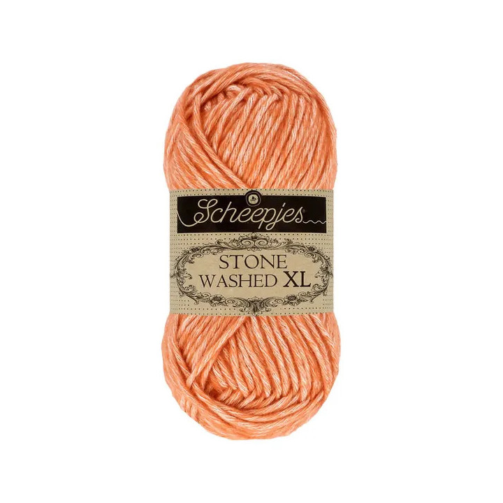 Scheepjes Stone Washed XL 50g - orange corail (856)