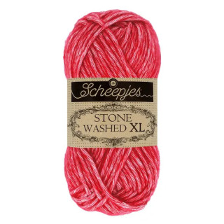 Scheepjes Stone Washed XL 50g - jaspe rouge (847)