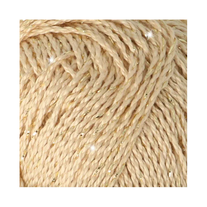 Scheepjes Catona Shine 50g - English tea gold (404 G)