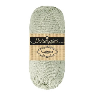 Scheepjes Catona Shine 50g - light silver (172 S)