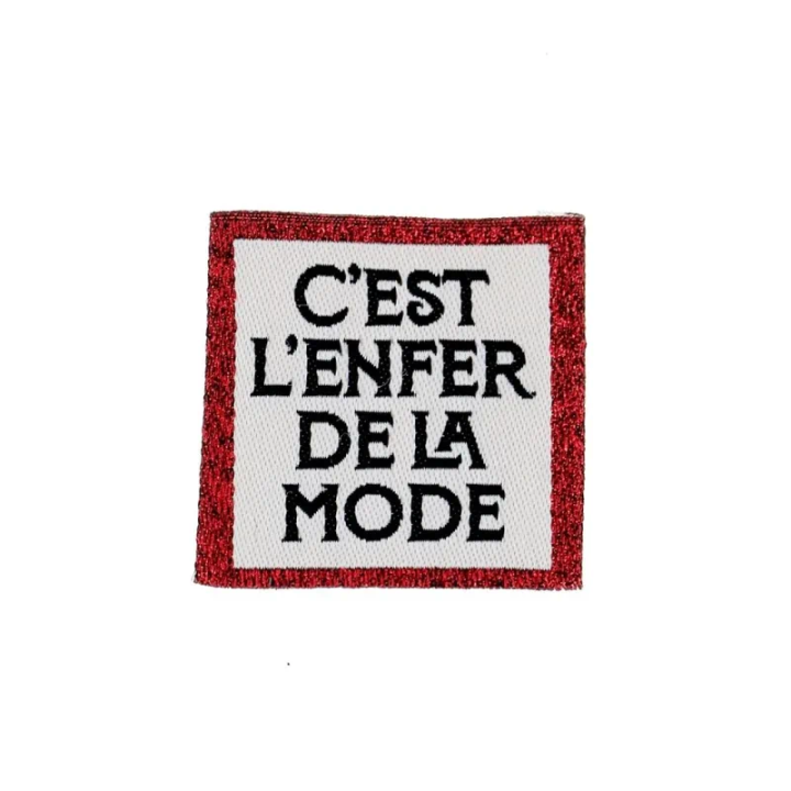 6 Étiquettes Tissées Bohin à Coudre – Couds Couds Toi, C’est l’Enfer de la Mode