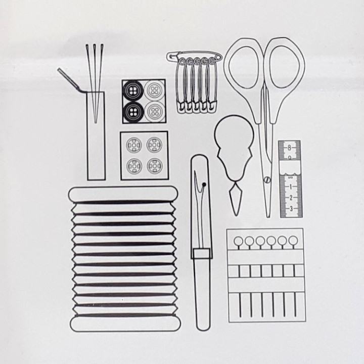 Kit de couture Star Wars Stormtroopers – Trousse de voyage 7 x 12 x 2 cm