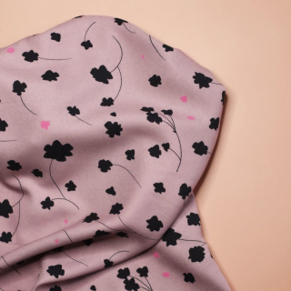 Crêpe de viscose Florette coloris lilas - Mind the Maker