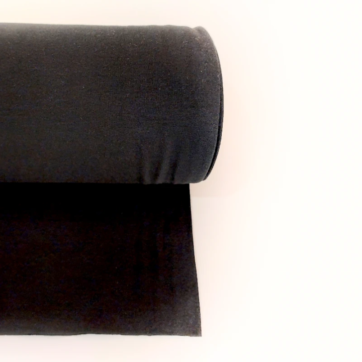 Bord côte noir tubulaire 70cm