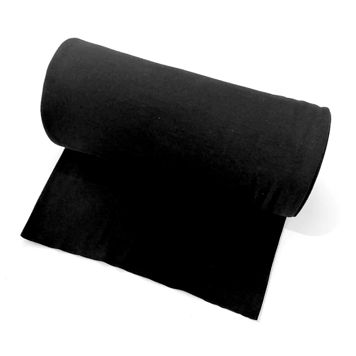 Bord côte noir tubulaire 70cm