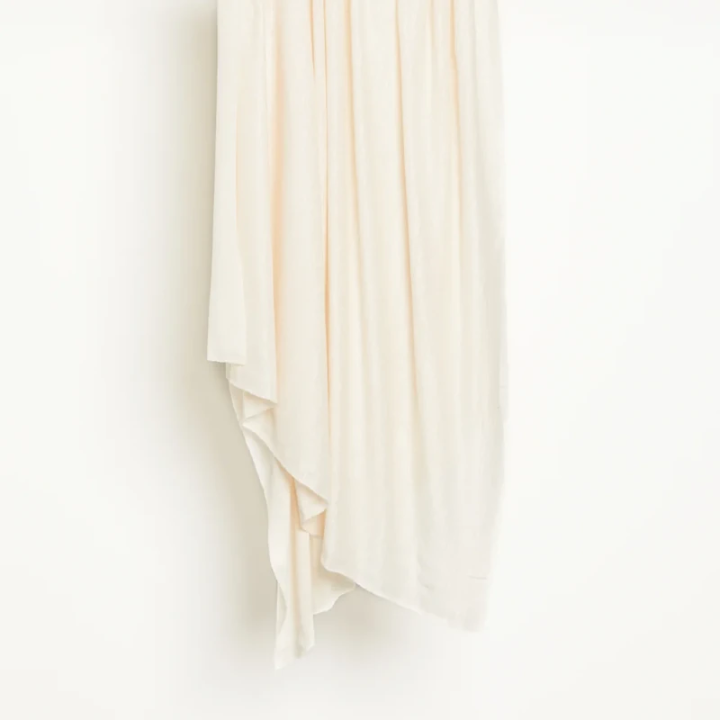 Jersey de lin fin blanc crème Mind the Maker