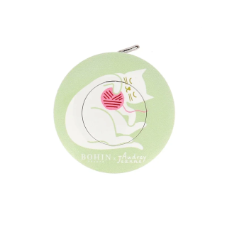 Mètre enrouleur chat pelote Bohin 150 cm