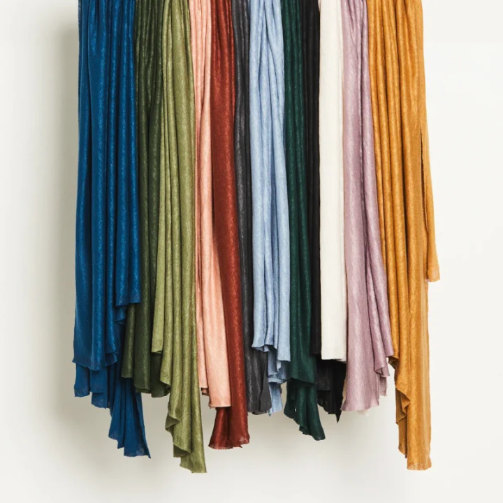 Jersey de lin fin bleu clair Mind the Maker