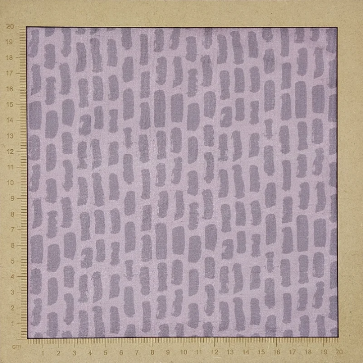 Tissu French Terry Stenzo vieux rose motif moderne coton stretch – sweat léger - au mètre