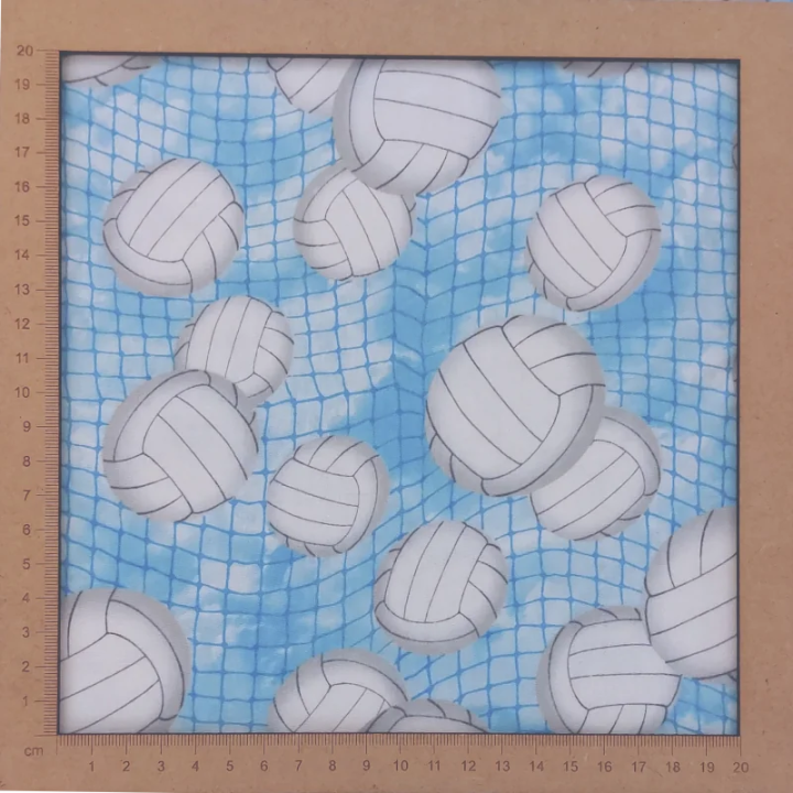 Tissu volleyball en coton