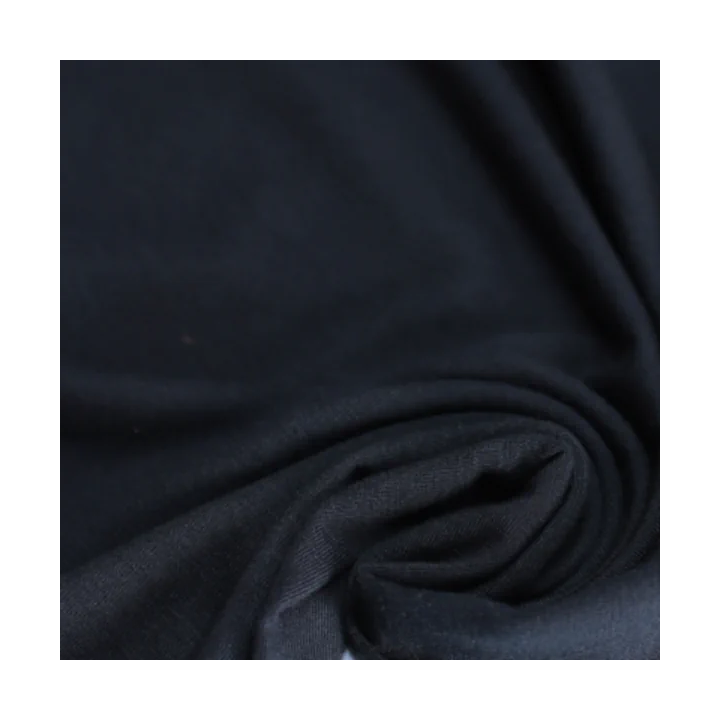 Jersey tencel modal bleu nuit uni Meet Milk