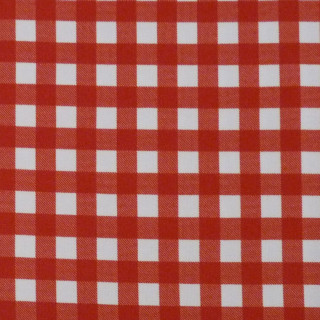 Tissu jersey vichy rouge et blanc – Jersey coton Oeko-Tex