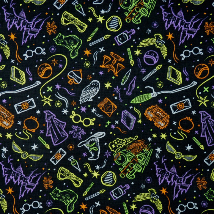 Tissu Harry Potter Halloween