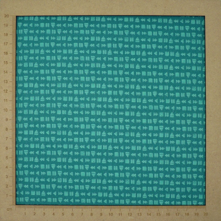 Tissu symboles musique et vidéo play stop avance rapide en coton