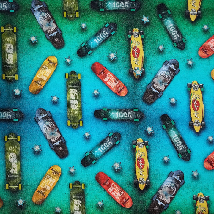 Tissu sweat skateboard