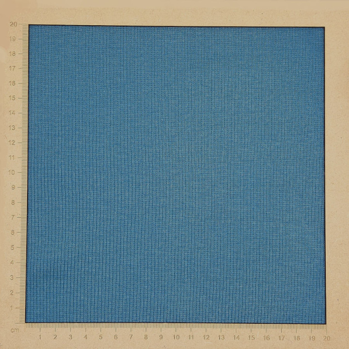 Jersey côtelé bleu canard