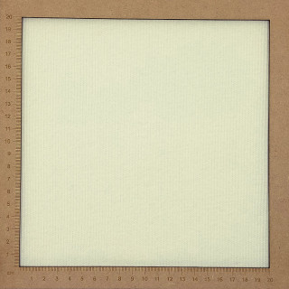 Jersey côtelé banc crème