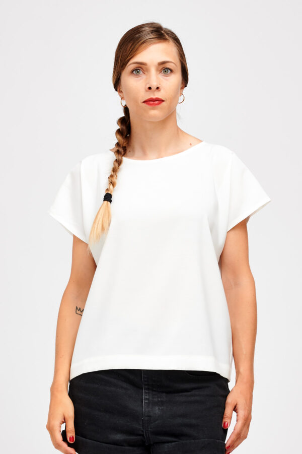 I-AM-Blandine-Patron-Couture-Gratuit-T-Shirt-Robe-Debutant-PDF-50-600x901-1 16 patrons de T-shirts gratuits pour coudre le jersey