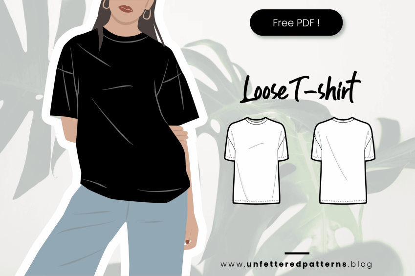 loose-t-shirt 16 patrons de T-shirts gratuits pour coudre le jersey